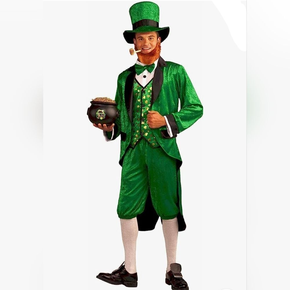 📷🩵NIB Leprechaun Costume Adult One Size